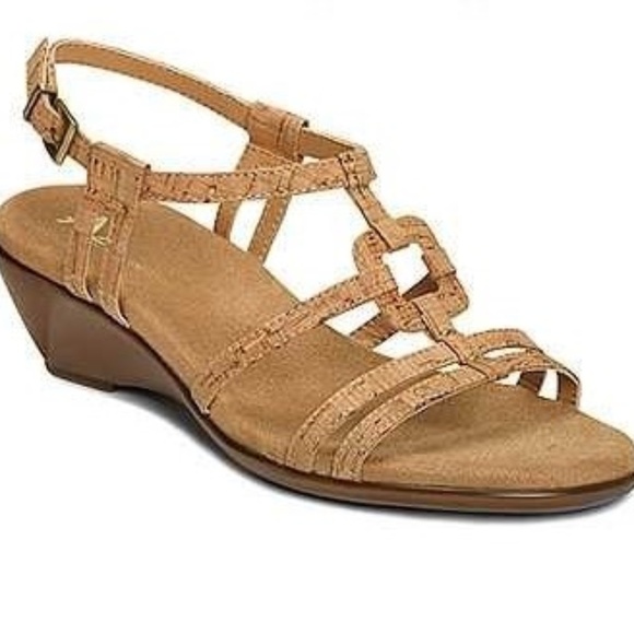 aerosoles cork sandals